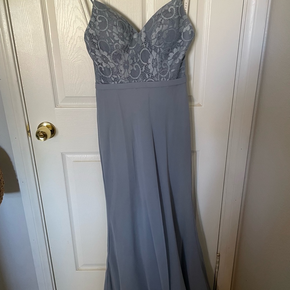 Azazie Lace Dress